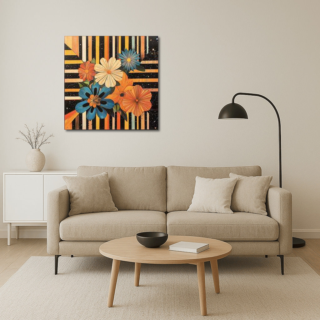 Geometry of Flowers: Abstract Dahlias