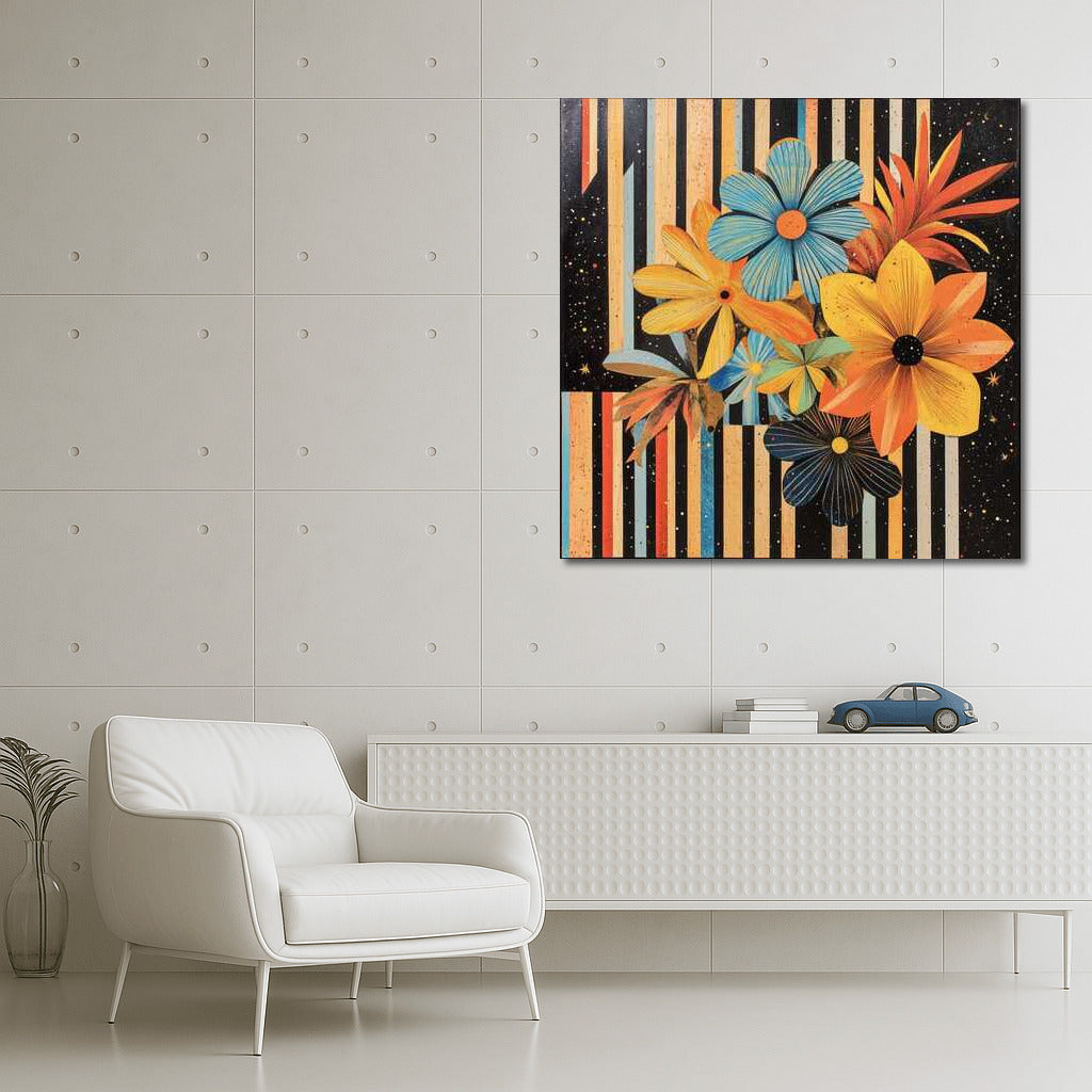 Geometry of Flowers: Abstract Dahlias