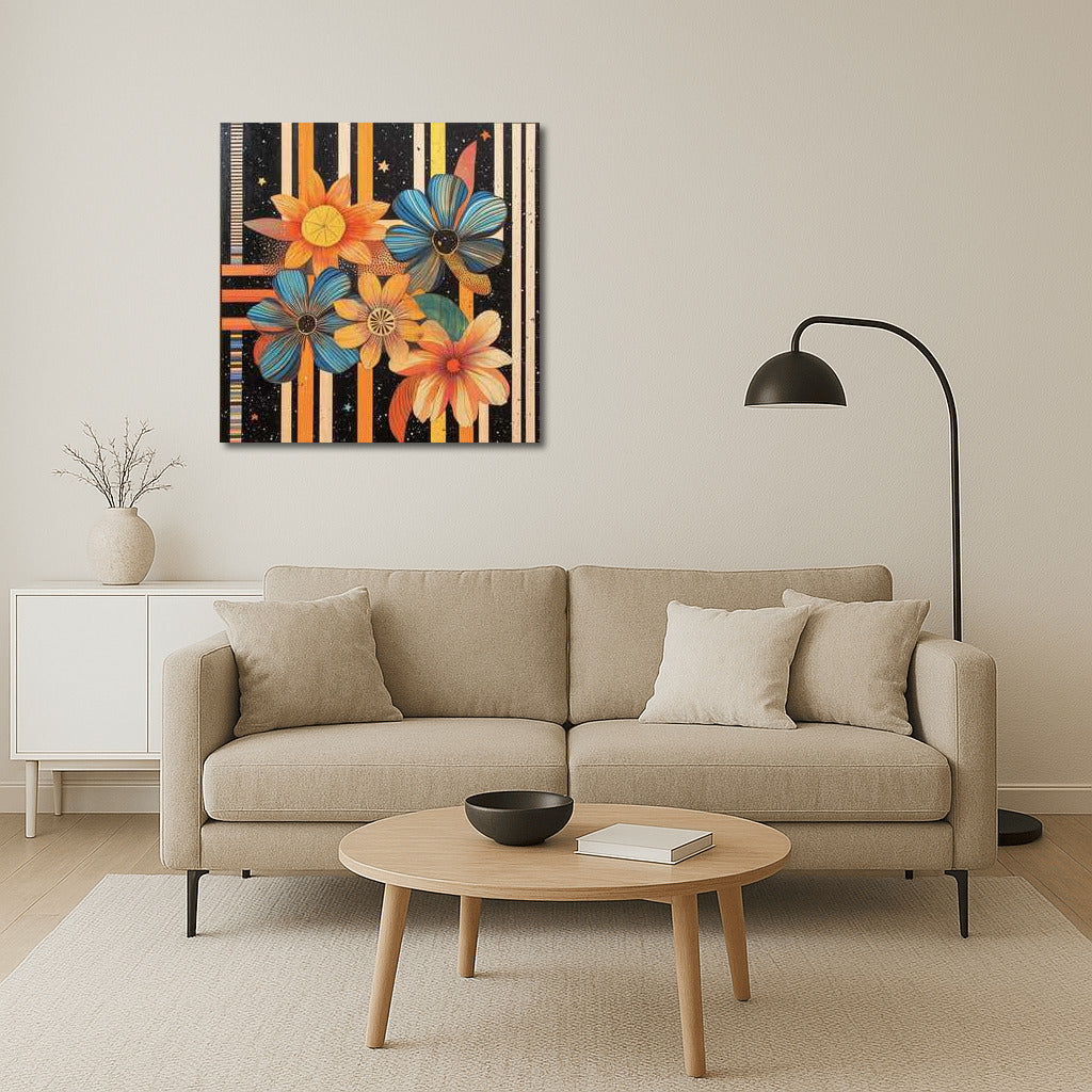 Geometry of Flowers: Abstract Dahlias