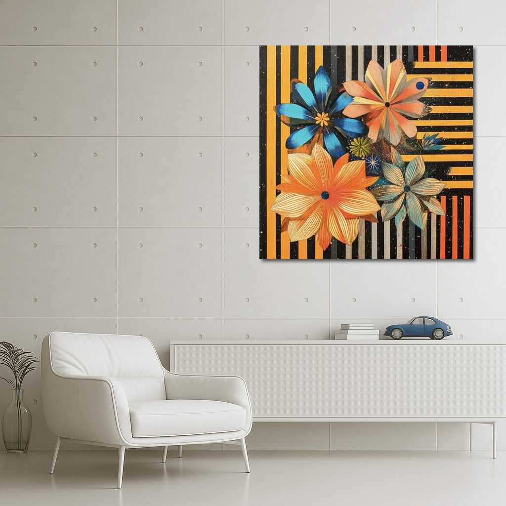 Geometry of Flowers: Abstract Dahlias