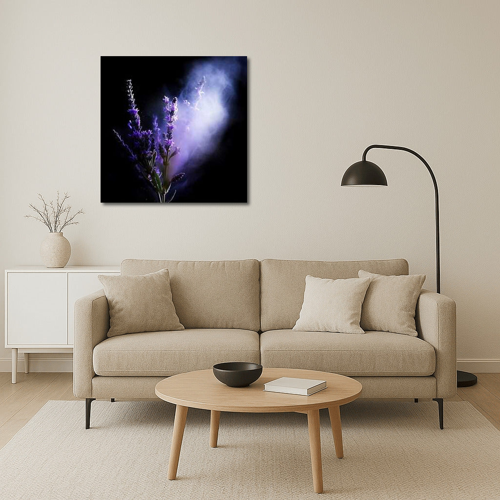 Lavender Charm: Lavender Flowers in Full Bloom