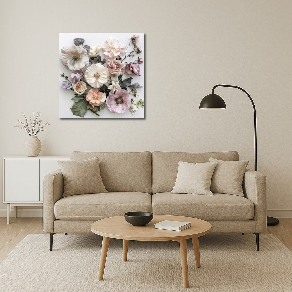 Vintage Peonies: Floral Symphony