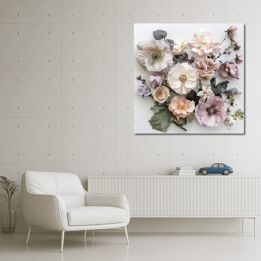 Vintage Peonies: Floral Symphony