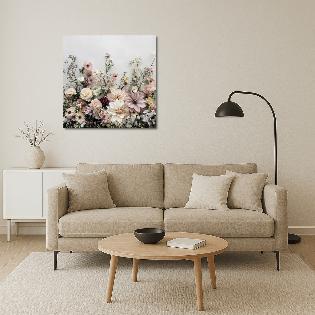 Antique Peonies: Vintage Flower Charm