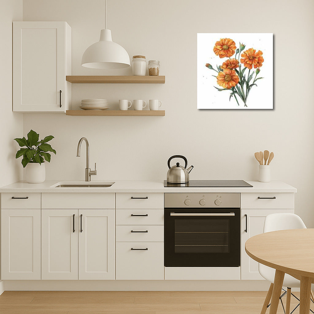 Bouquet of Marigolds: Marigolds in the Sun