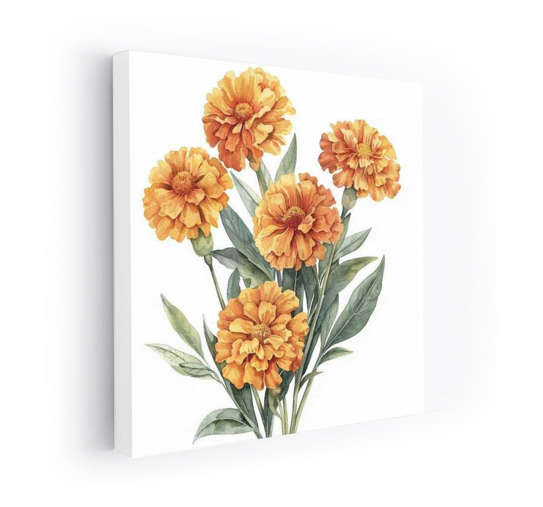 Marigold Bouquet: Bright Orange Flowers