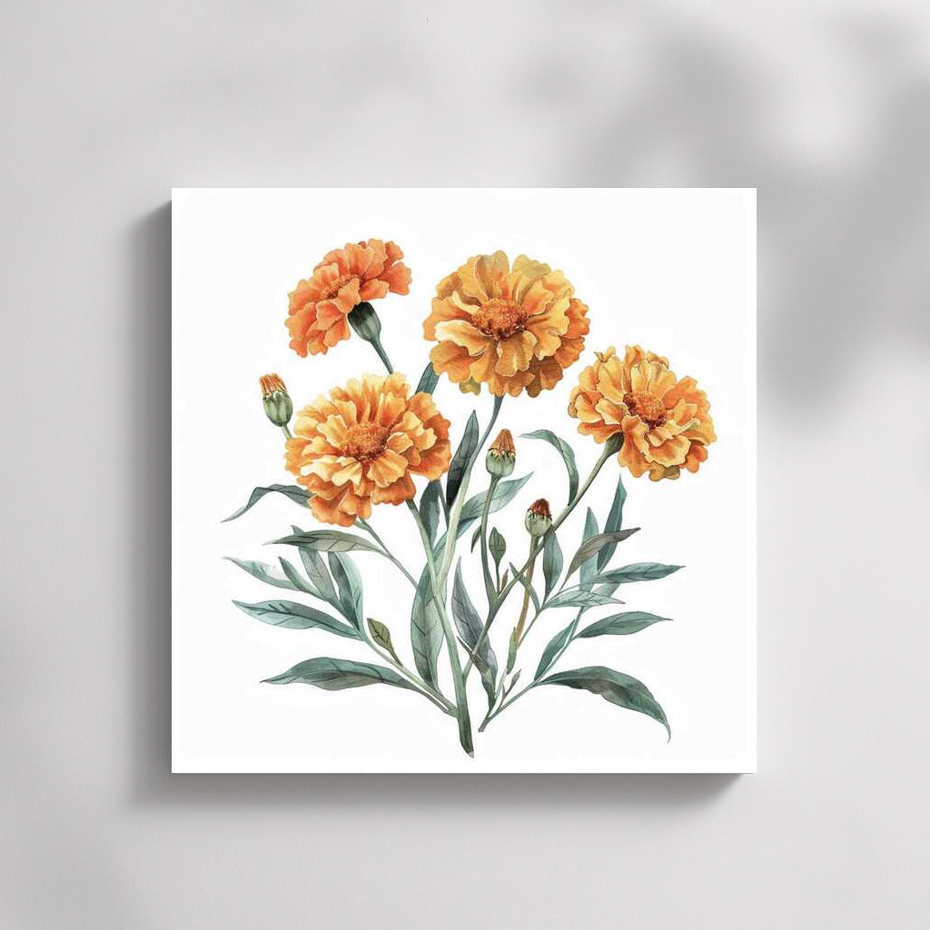 Marigold Bouquet: Bright Flowers for the Interior
