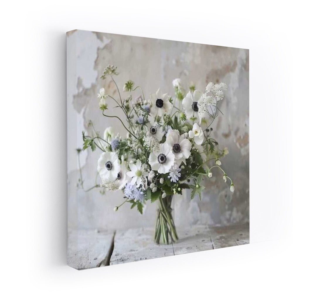 Minimalist Peony Bouquet: Floral Charm