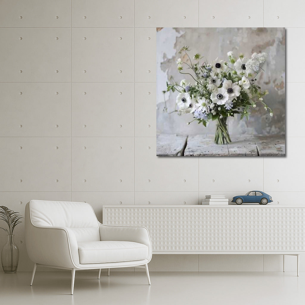 Minimalist Peony Bouquet: Floral Charm