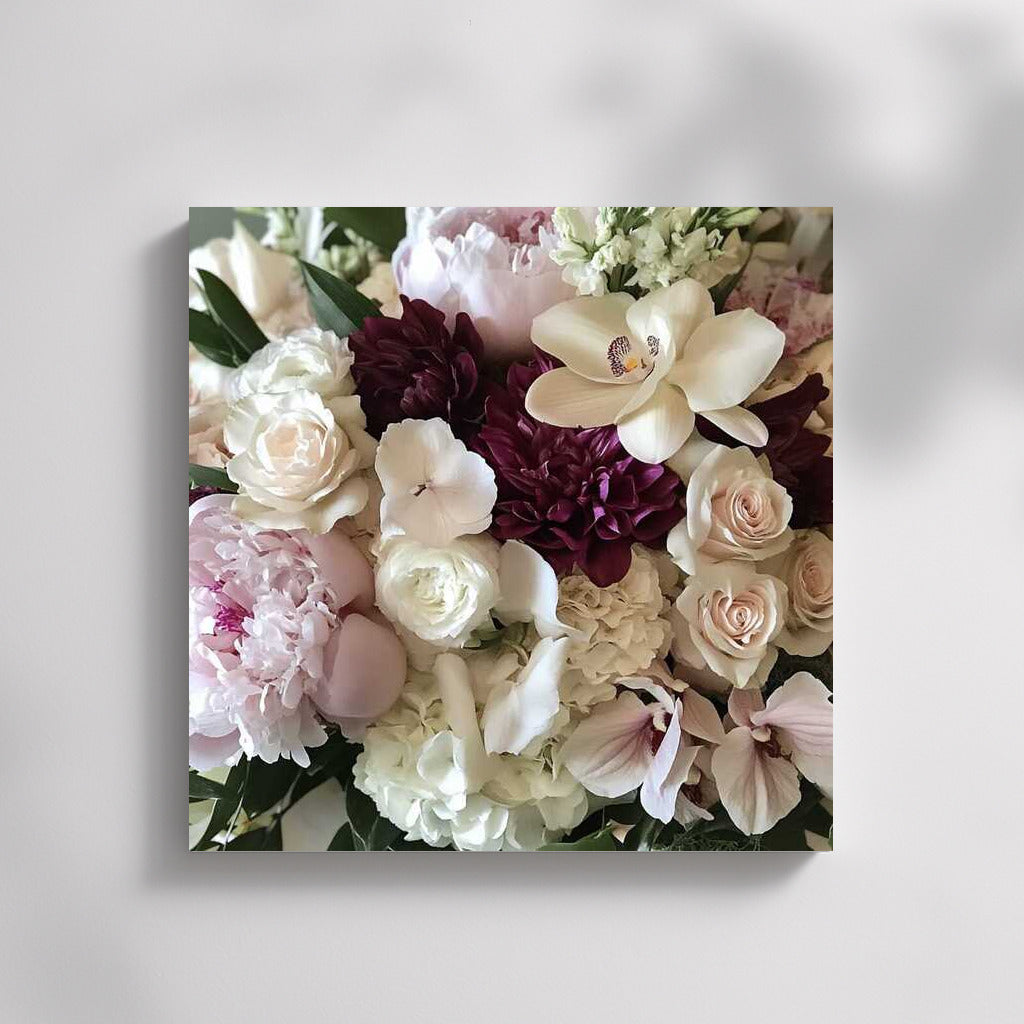 Peonies Charm: Lush Peony Flowers in Pink