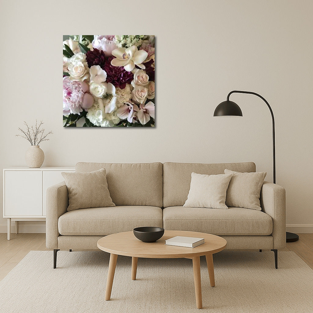 Peonies Charm: Lush Peony Flowers in Pink