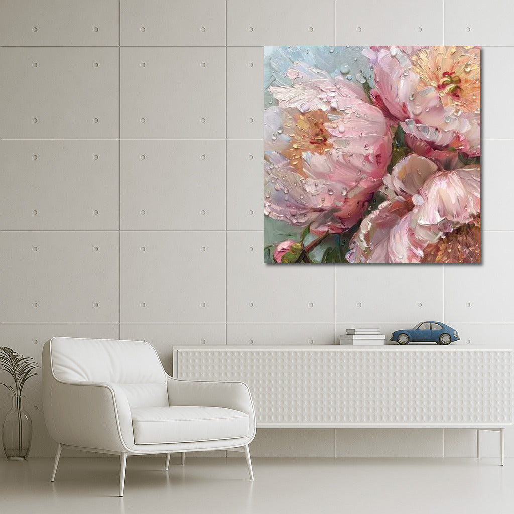 Peonies Sarah Bernhardt: Flower Symphony