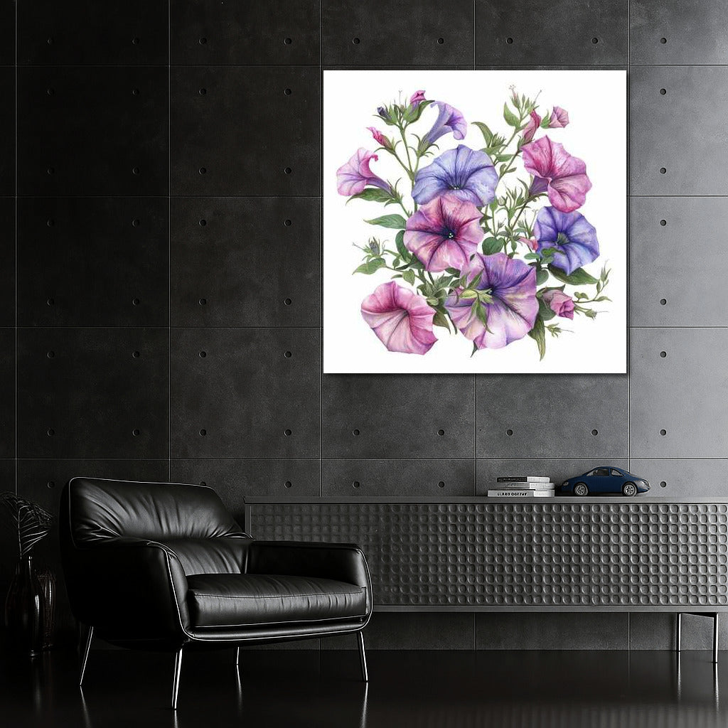 Blooming Garden: Bouquet of Petunias