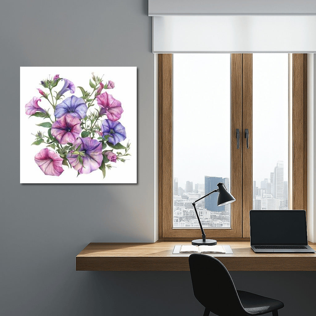 Blooming Garden: Bouquet of Petunias