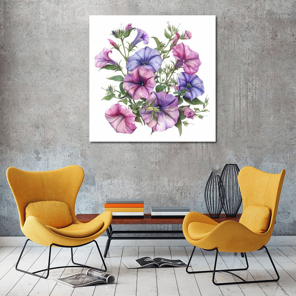 Blooming Garden: Bouquet of Petunias