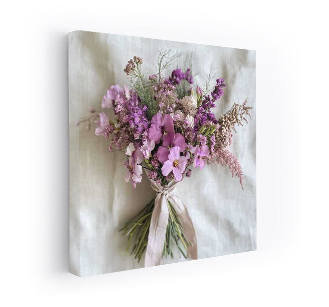 Delicate Pink Bouquet of Mallows: Freshness and Comfort in the Interior