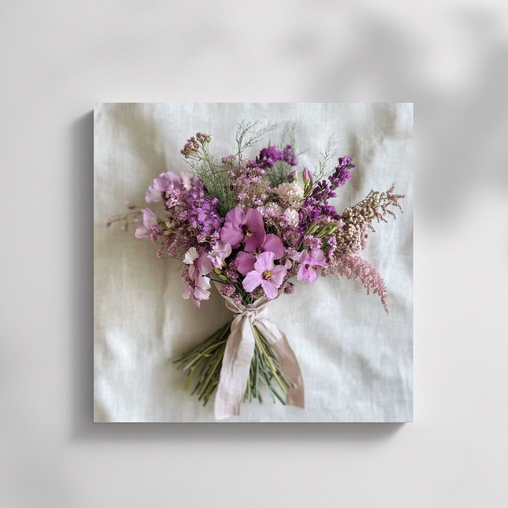 Delicate Pink Bouquet of Mallows: Freshness and Comfort in the Interior