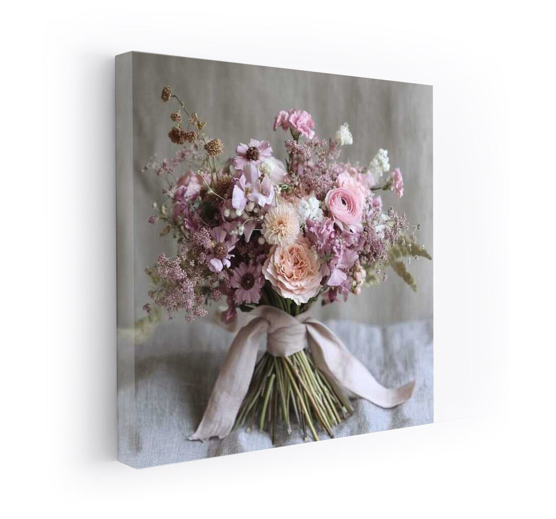 Tenderness of Peonies and Cosmoses: Pink Bouquet for Refined Beauty