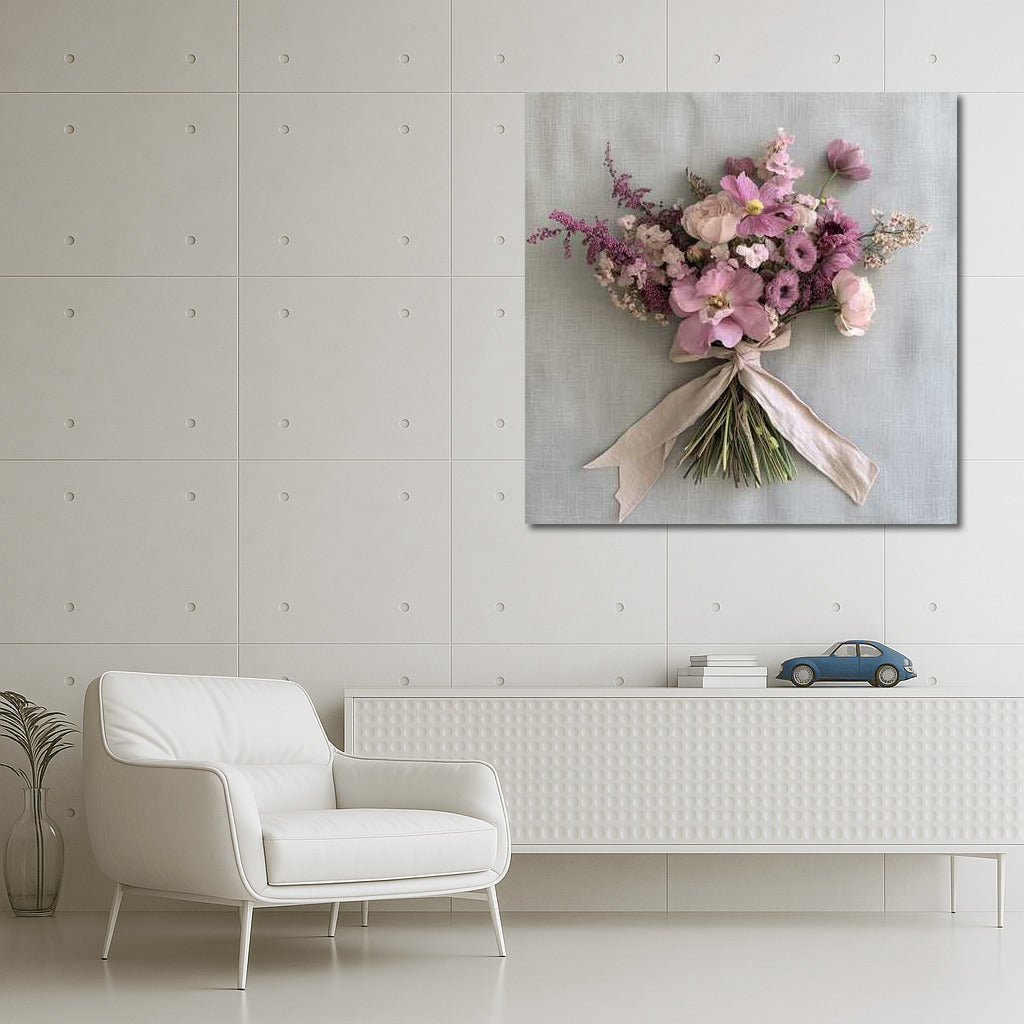 Pink Peony Bouquet with Astilbe: Elegant Floral Decoration