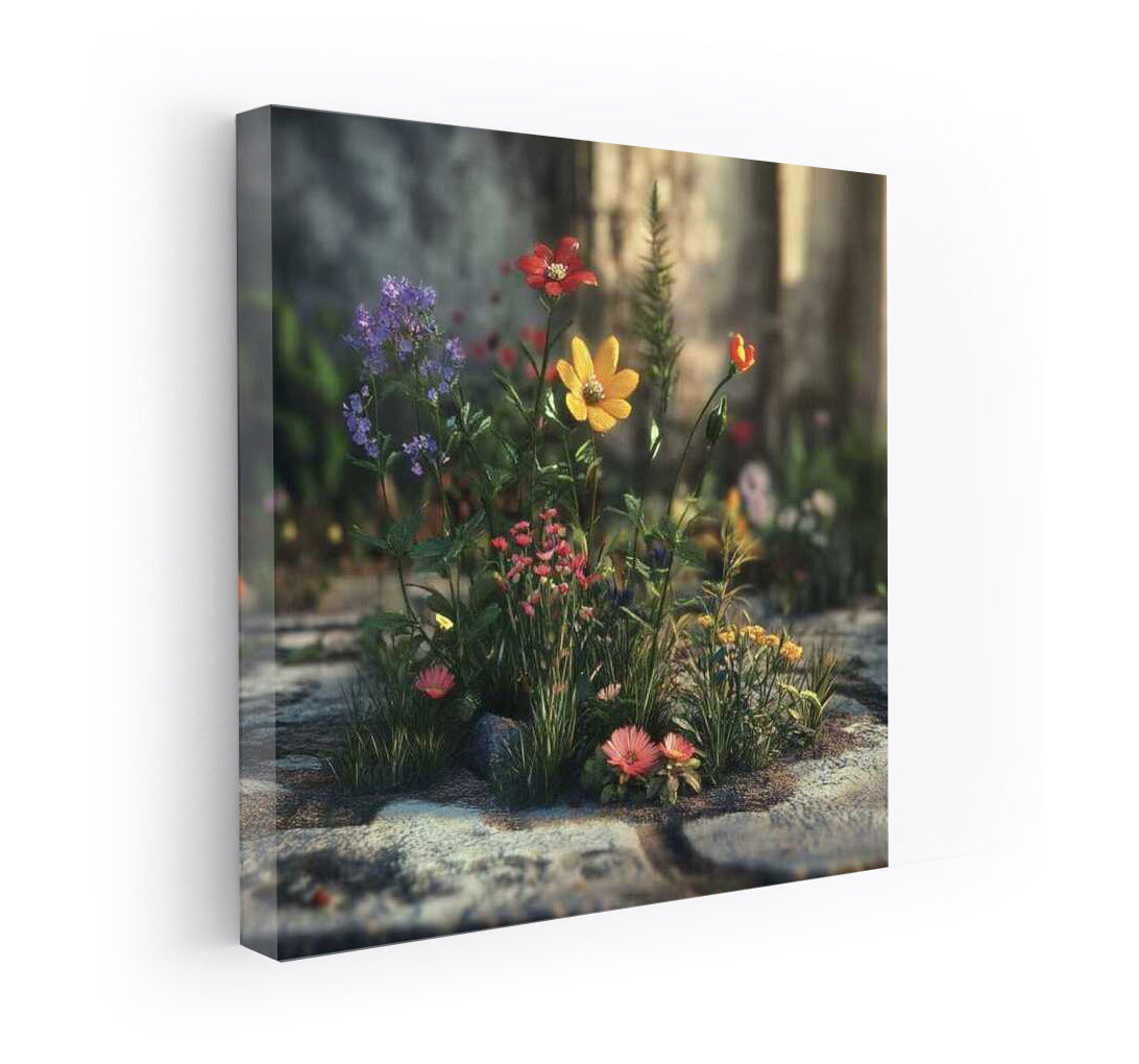 Gerberas in a Small Flower Garden 1: Bright Flowers for the Interior