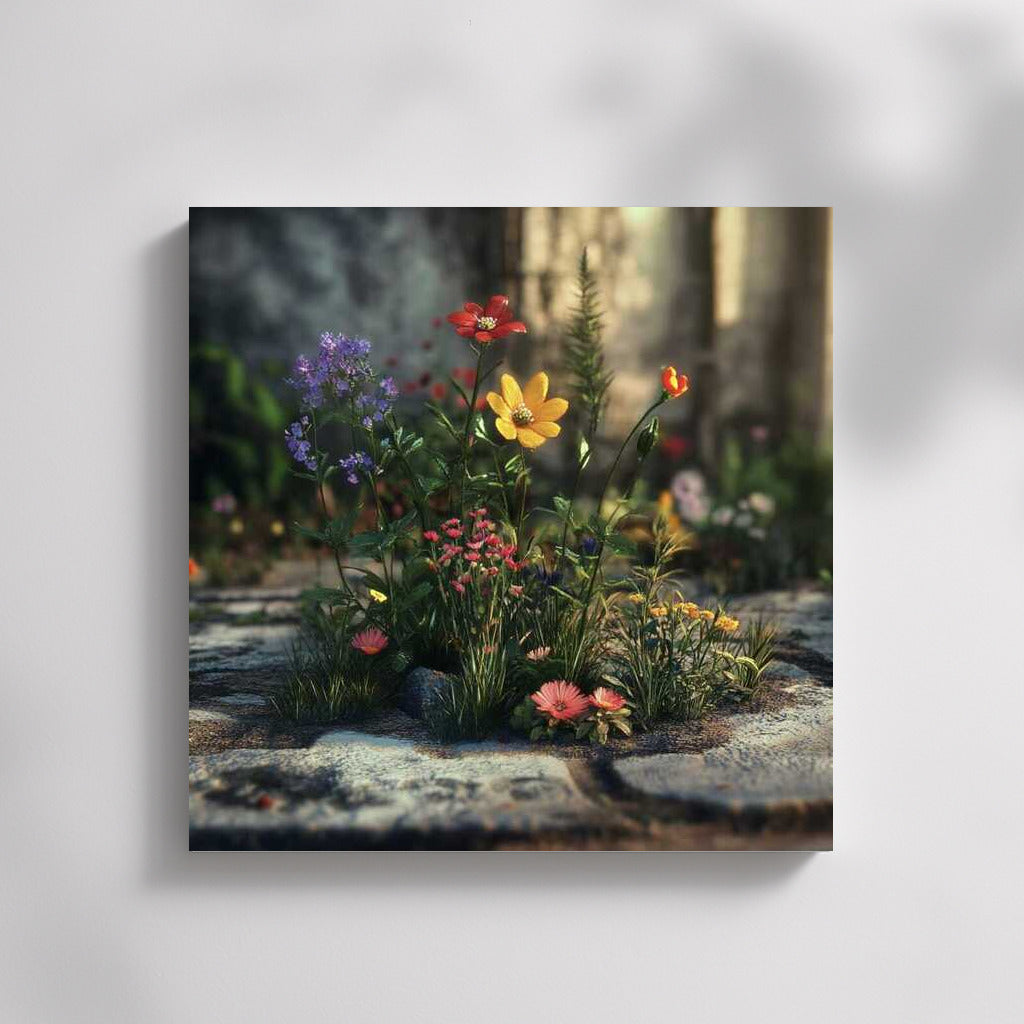 Gerberas in a Small Flower Garden 1: Bright Flowers for the Interior