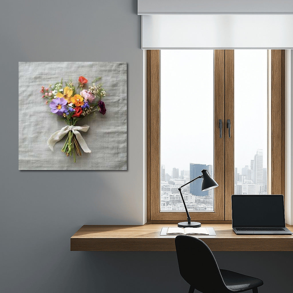 Whisper of Nature: Miniature Flower Bouquet