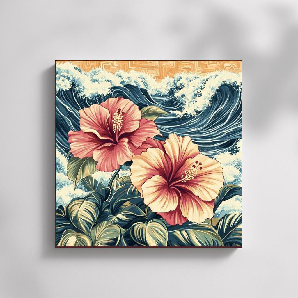 Hibiscus Exotica: A Tropical Fairytale in Flowers