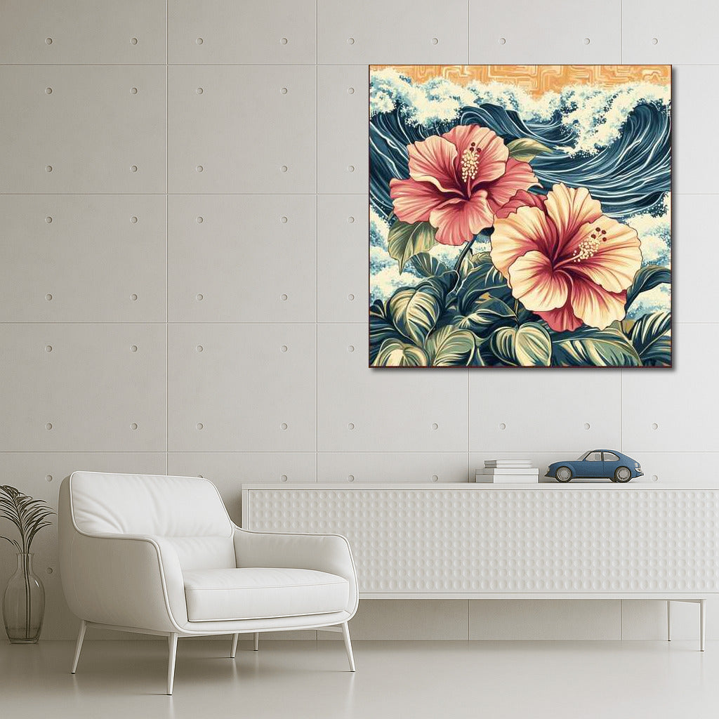 Hibiscus Exotica: A Tropical Fairytale in Flowers