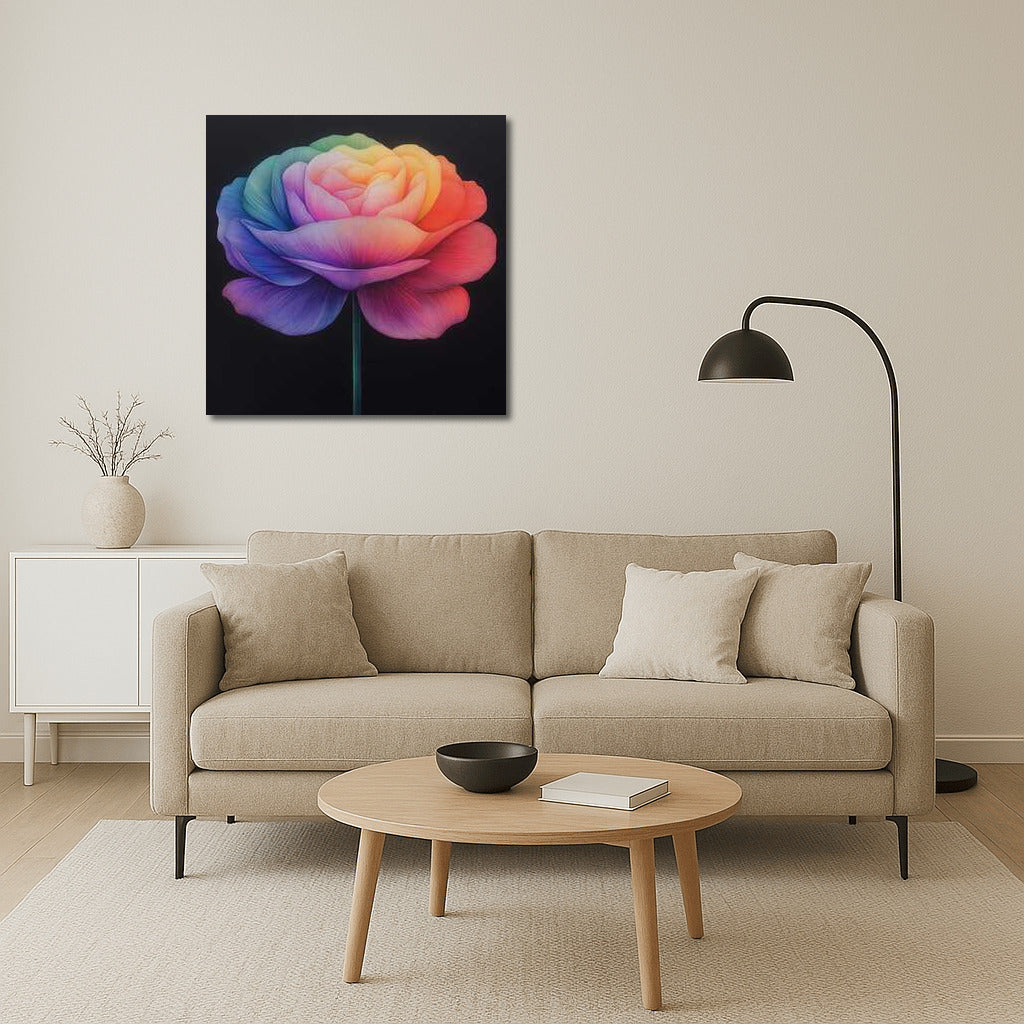 Rainbow Bloom Ranunculus: Symphony of Petals