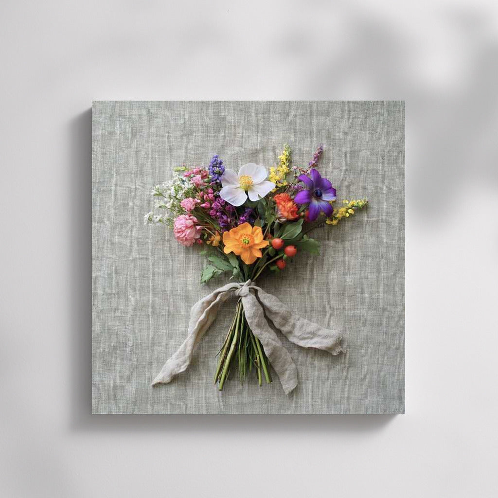 Floral Inspiration: Anemones and Cosmos in Tiny Bouquet 4