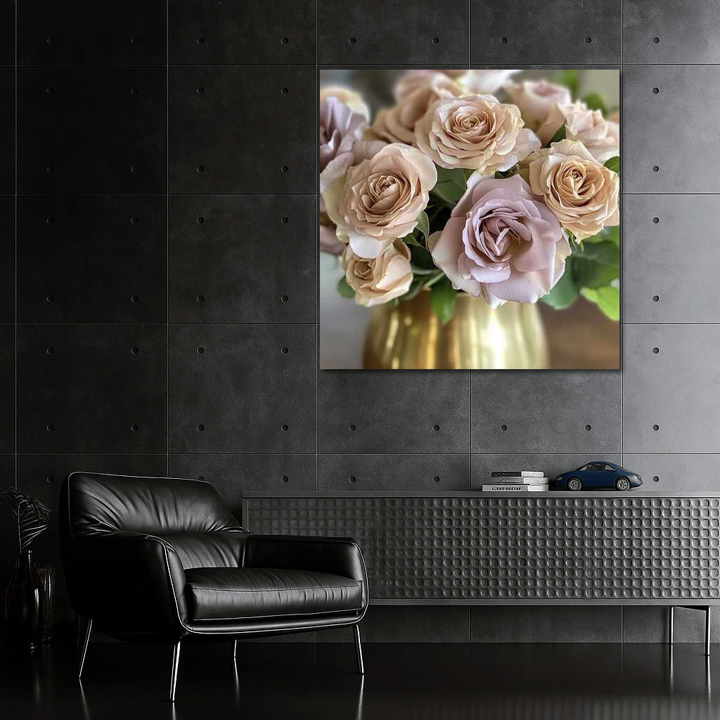 Pastel Rose Bouquet: Exquisite Flowers for Interior