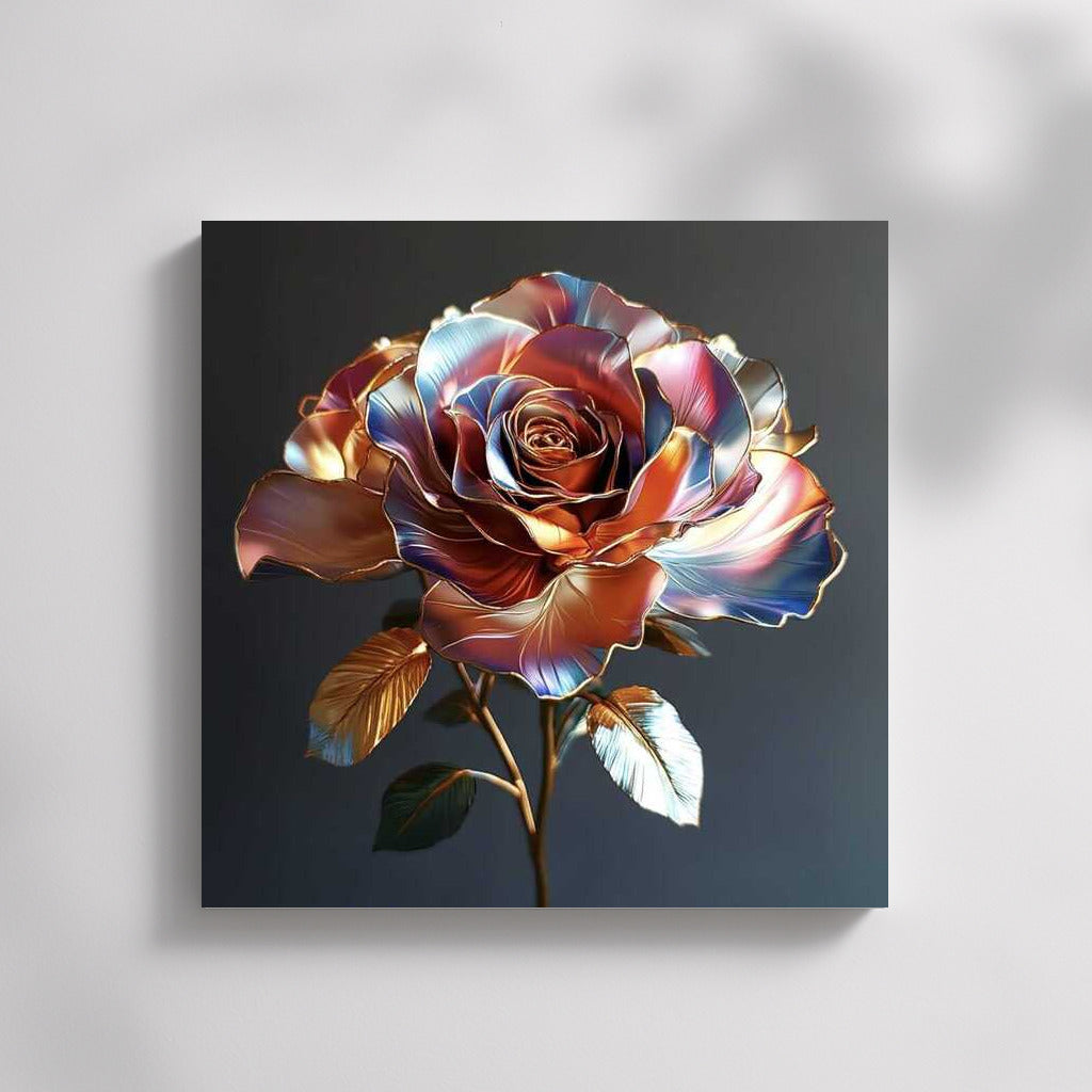 Fantastic Rainbow Rose Bouquet: Floral Symphony