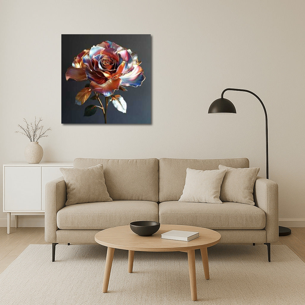 Fantastic Rainbow Rose Bouquet: Floral Symphony