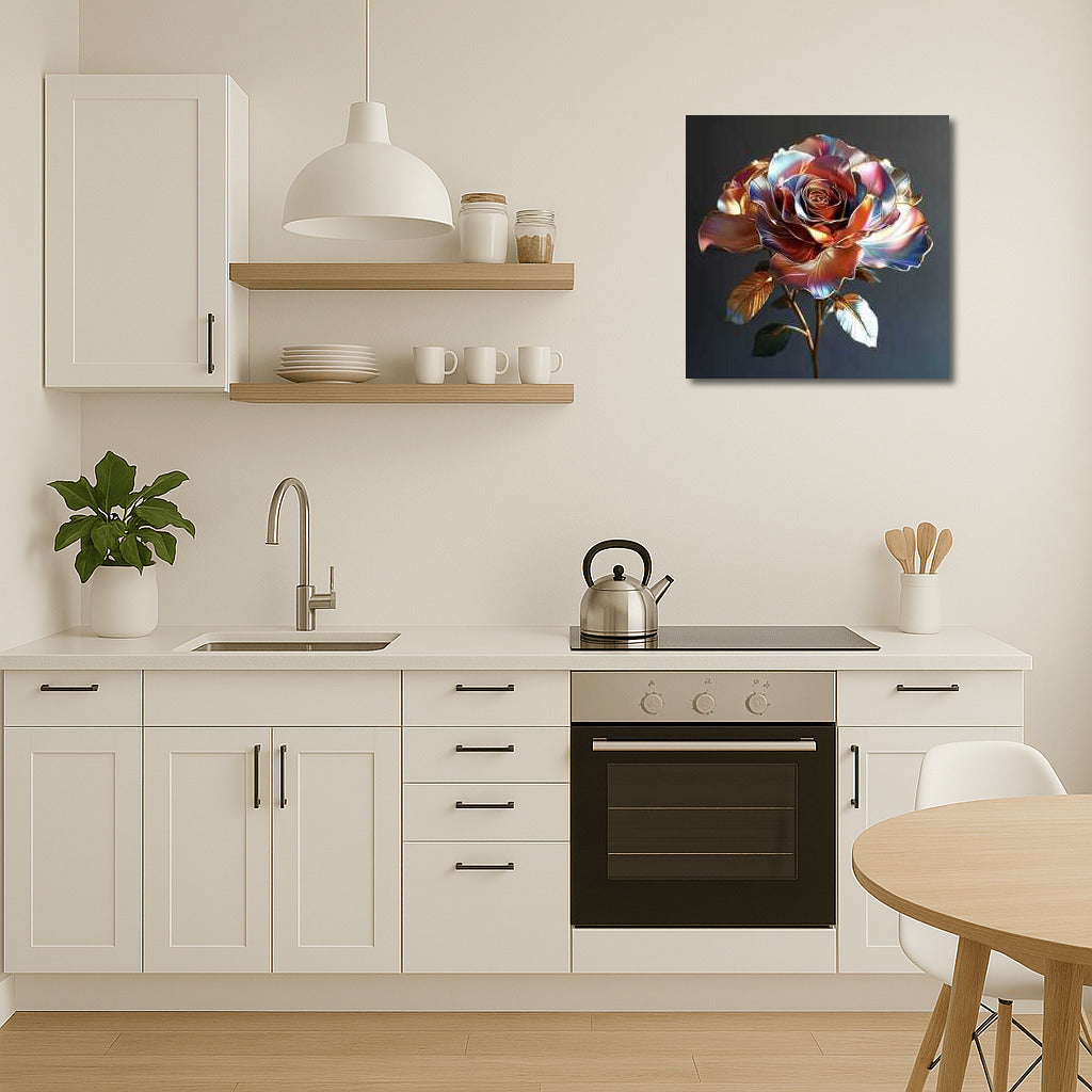 Fantastic Rainbow Rose Bouquet: Floral Symphony