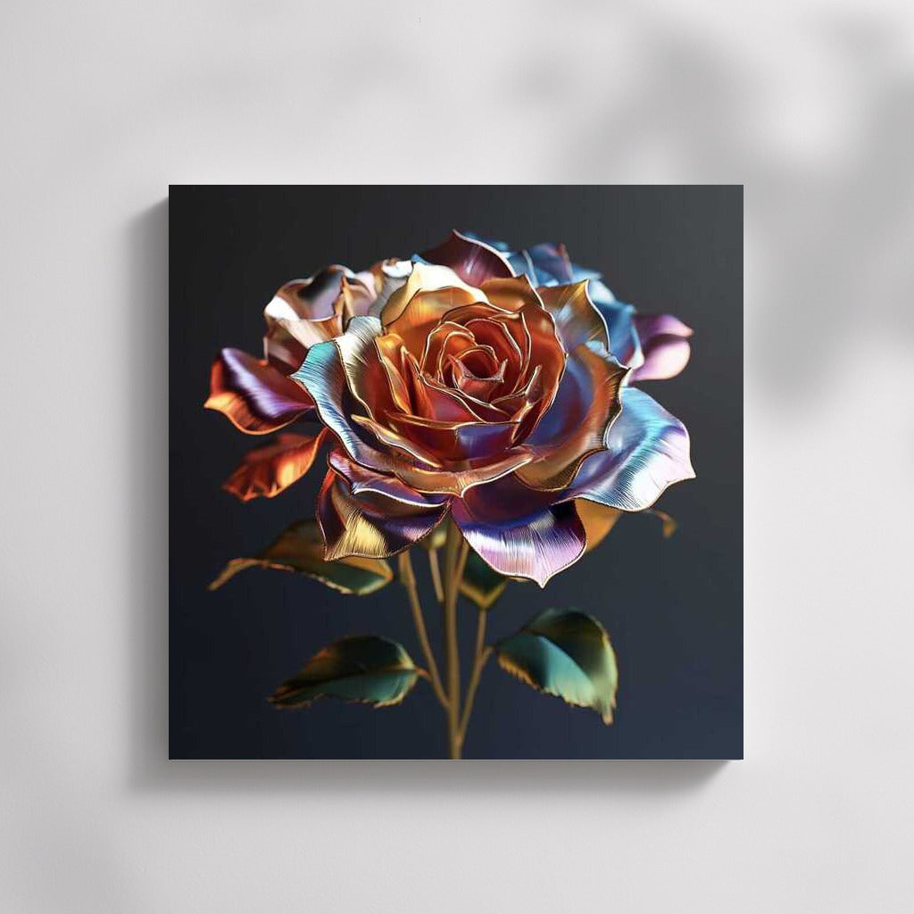 The Radiance of Grandiflora Rose Bouquet: Elegance in the Interior