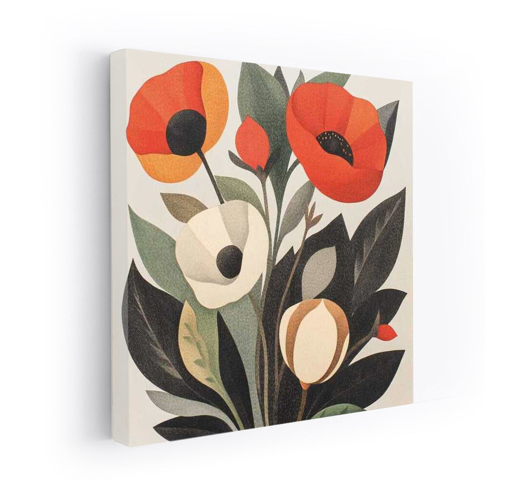 Shirley's Poppy Bouquet: Tenderness and Liveliness on Your Walls