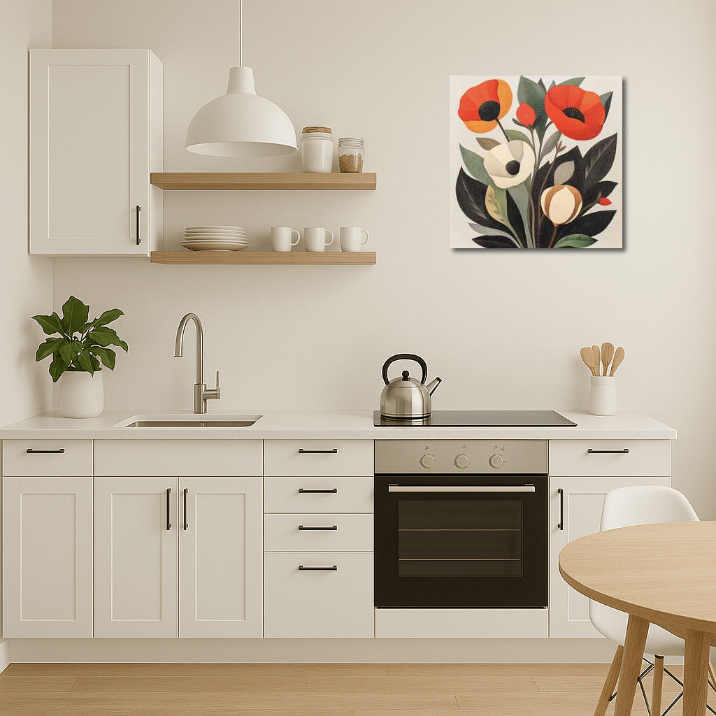 Shirley's Poppy Bouquet: Tenderness and Liveliness on Your Walls