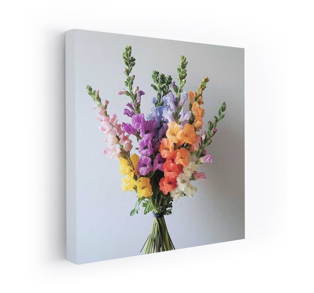 Bright Bouquet of Antirrhinum: Floral Rainbow for the Interior