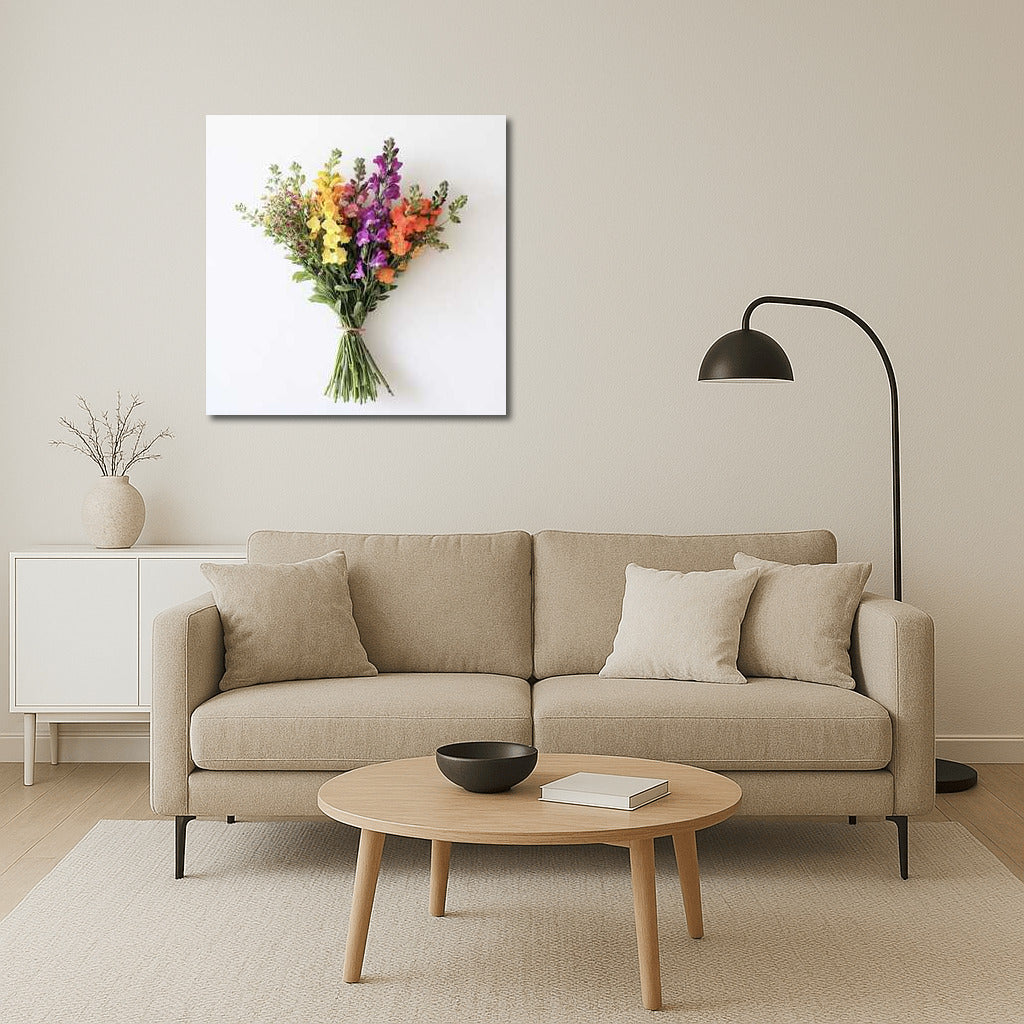 Vibrant Pansy Bouquet: Floral Inspiration for Interior