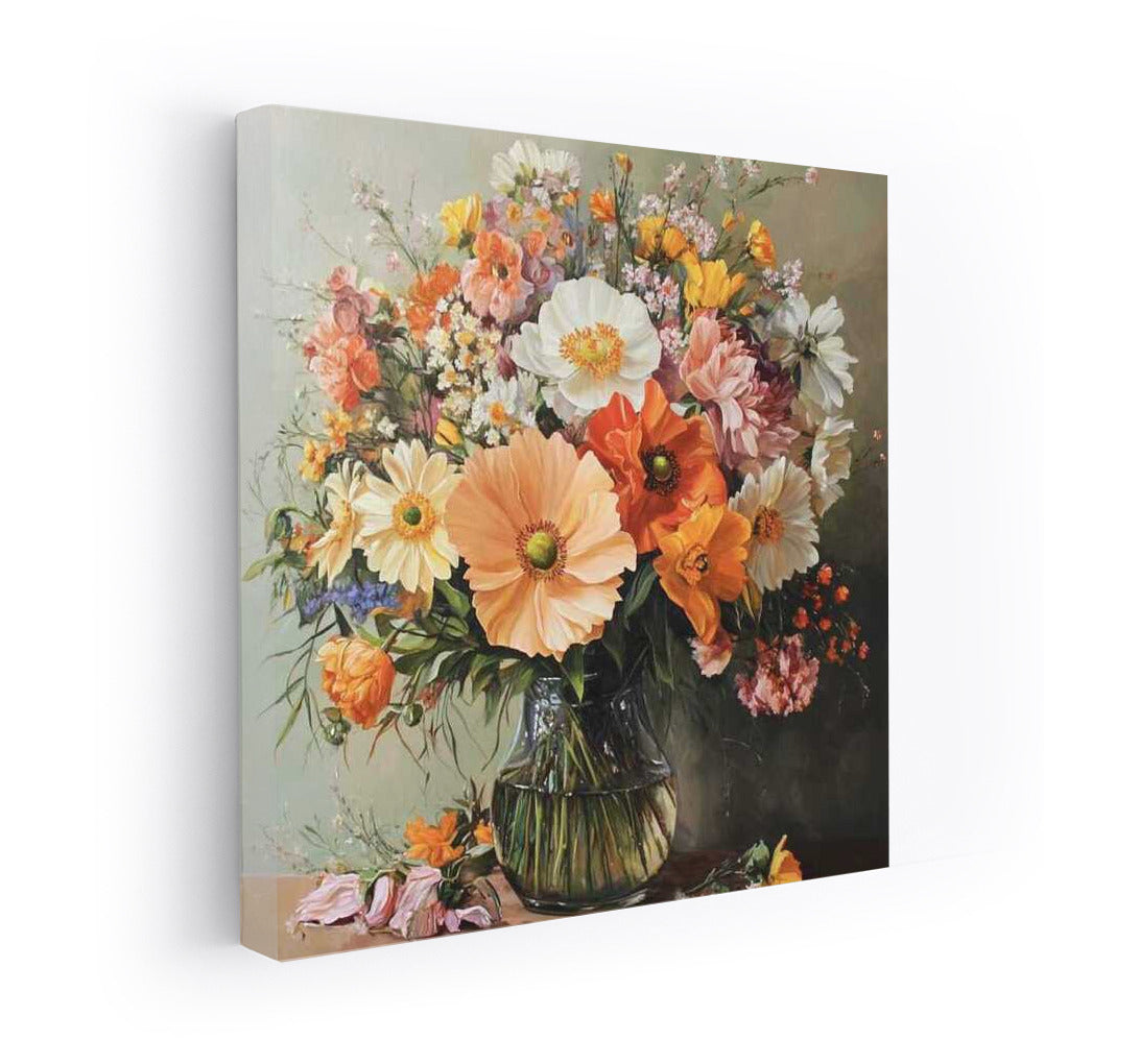 Delicate Anemones: Bouquet Painting 1