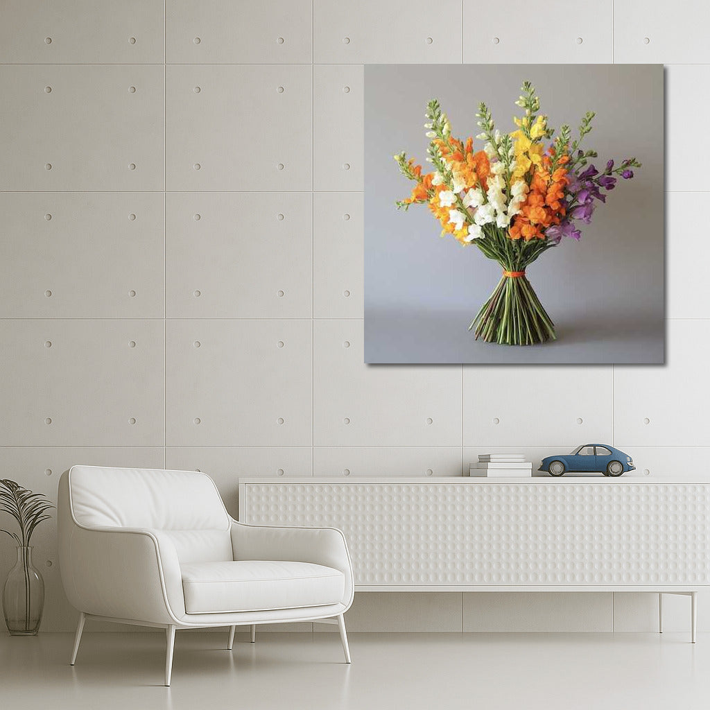 Blooming Lupine Bouquet: A Vibrant Explosion of Flowers for Your Interior