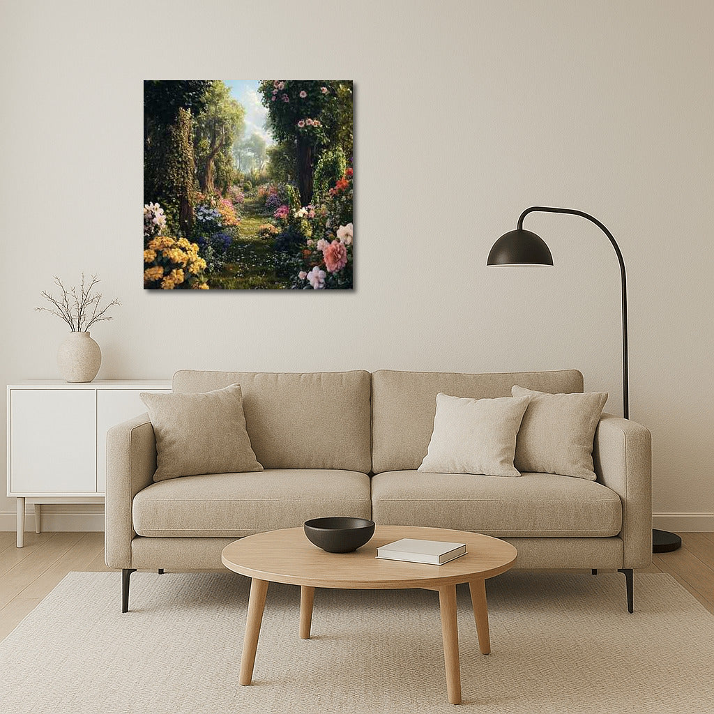 Blooming Garden: Sarah Bernhardt Peonies, David Austin Roses and Hydrangeas in Bloom