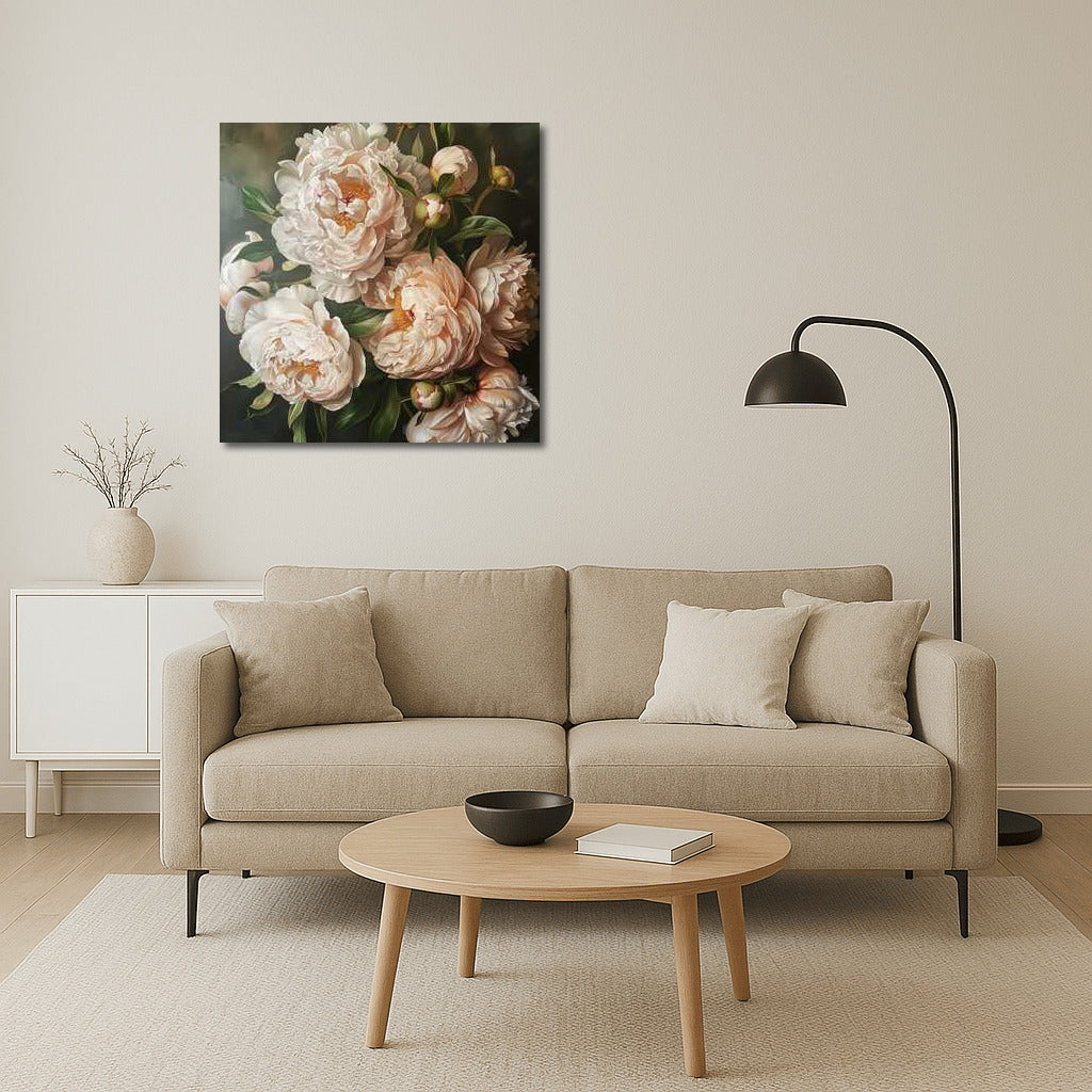 Bouquet of Peonies Sarah Bernhardt: Tenderness of Nature in Your Interior