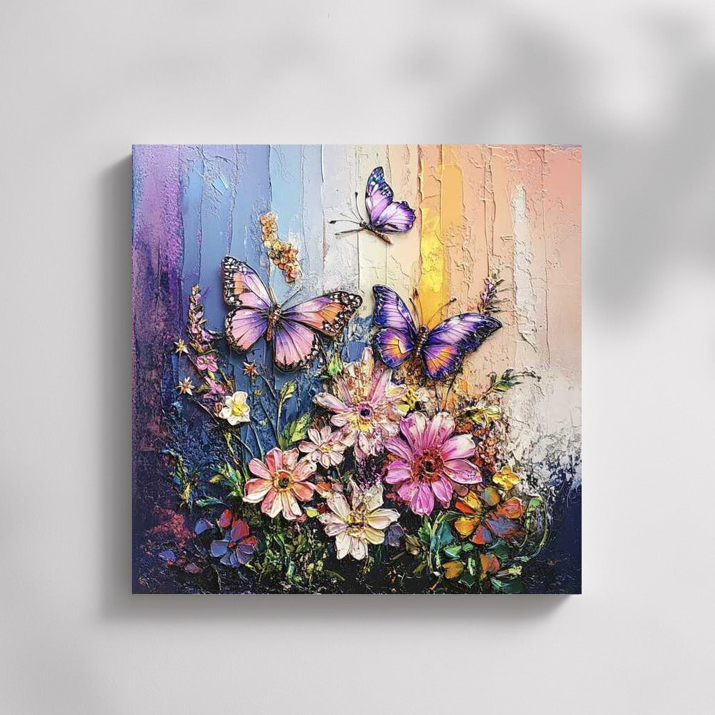 Gerberas and Butterflies: A Flowery Paradise