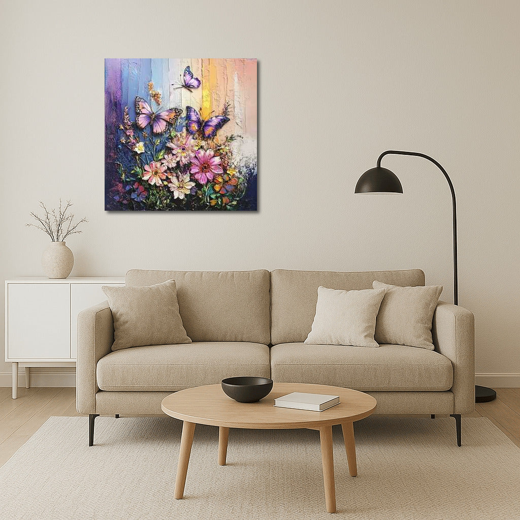 Gerberas and Butterflies: A Flowery Paradise