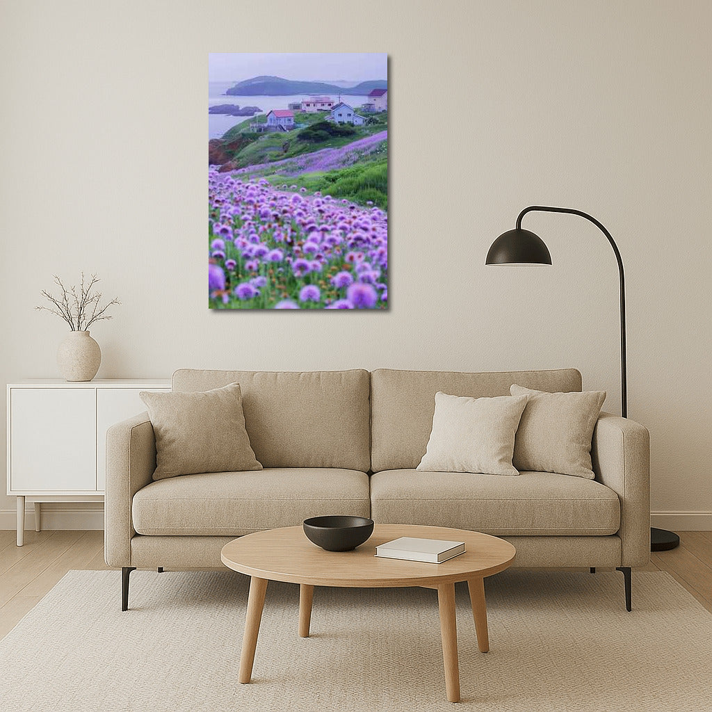 Lavender Field: Delicate Flowers for Interior