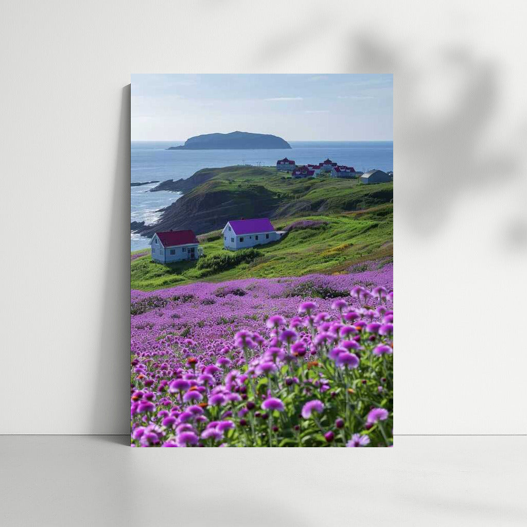 Purple Aster Field: Floral Splendor