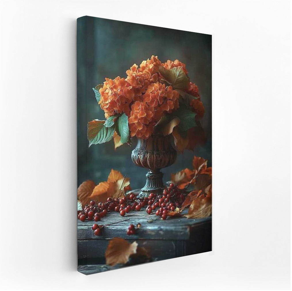 Bright Autumn Hydrangeas: Flower World for Your Interior