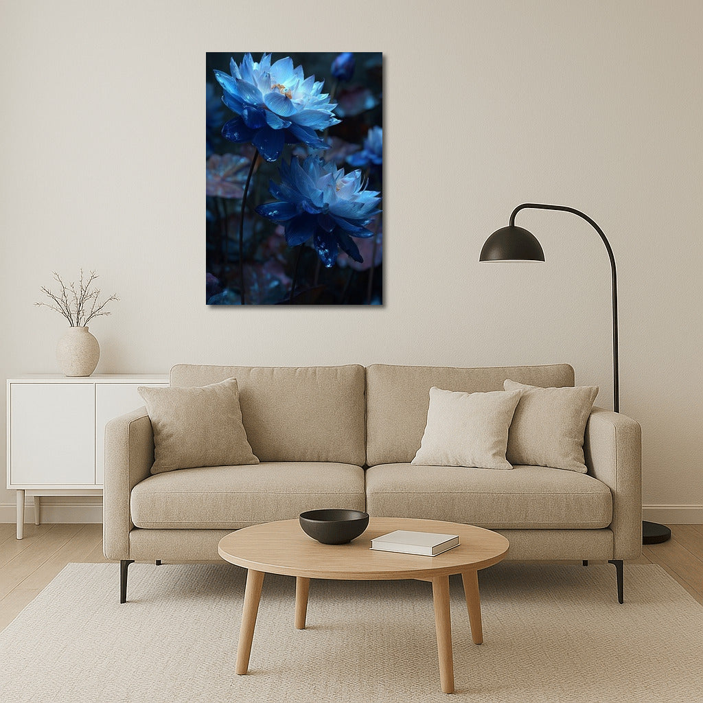Blue Lotuses: The Magic of Tranquility and Beauty