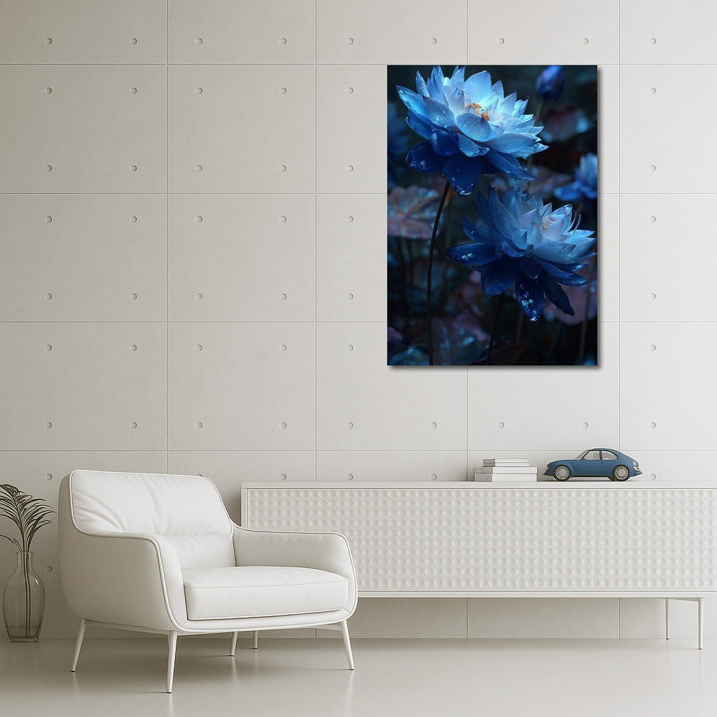 Blue Lotuses: The Magic of Tranquility and Beauty